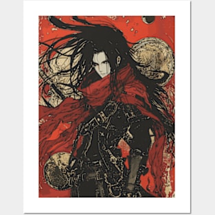 Vincent Valentine FF7 Final Fantasy VII Rebirth Posters and Art